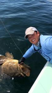 Goliath Grouper Tampa Bay Fishing Charter Capt. Matt Santiago