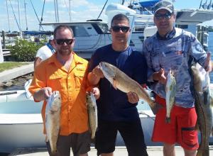 Inshore Slam Tampa Bay Fishing Charter Capt. Matt Santiago