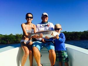 Kids Fishing Redfish Tampa Bay Fishing Charter Capt. Matt Santiago