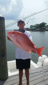 Red Snapper 2 Tampa Bay Fishing Charter Capt. Matt Santiago
