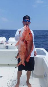 Red Snapper 3 Tampa Bay Fishing Charter Capt. Matt Santiago