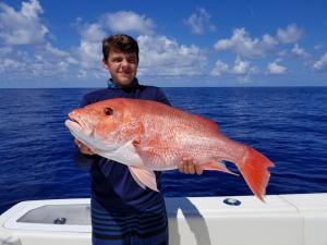 Red Snapper Tampa Bay Fishing Charter Capt. Matt Santiago