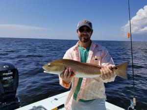 Redfish 10 Tampa Bay Fishing Charter Capt. Matt Santiago