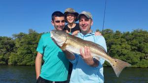 Redfish 17 Tampa Bay Fishing Charter Capt. Matt Santiago