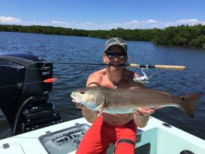 Redfish 20 Tampa Bay Fishing Charter Capt. Matt Santiago