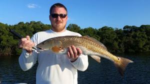 Redfish 22 Tampa Bay Fishing Charter Capt. Matt Santiago