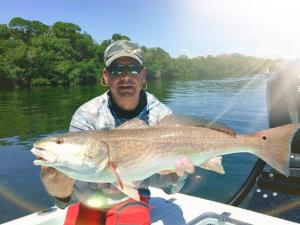 Redfish 23 Tampa Bay Fishing Charter Capt. Matt Santiago