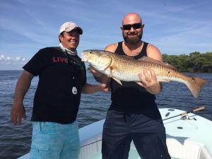 Redfish 24 Tampa Bay Fishing Charter Capt. Matt Santiago
