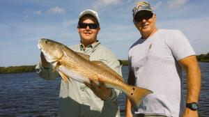 Redfish 25 Tampa Bay Fishing Charter Capt. Matt Santiago