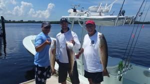 Redfish 26 Tampa Bay Fishing Charter Capt. Matt Santiago