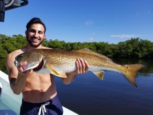Redfish 2 Tampa Bay Fishing Charter Capt. Matt Santiago