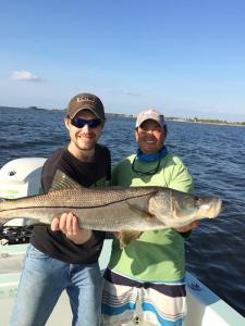 Snook 22 Tampa Bay Fishing Charter Capt. Matt Santiago