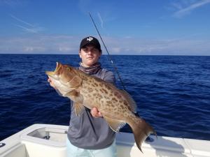 grouper Tampa Bay Fishing Charter Capt. Matt Santiago