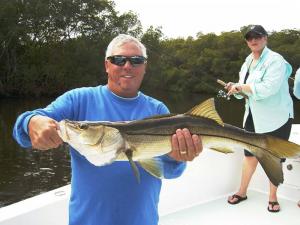 snook 34 Tampa Bay Fishing Charter Capt. Matt Santiago