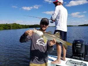 snook 4 Tampa Bay Fishing Charter Capt. Matt Santiago
